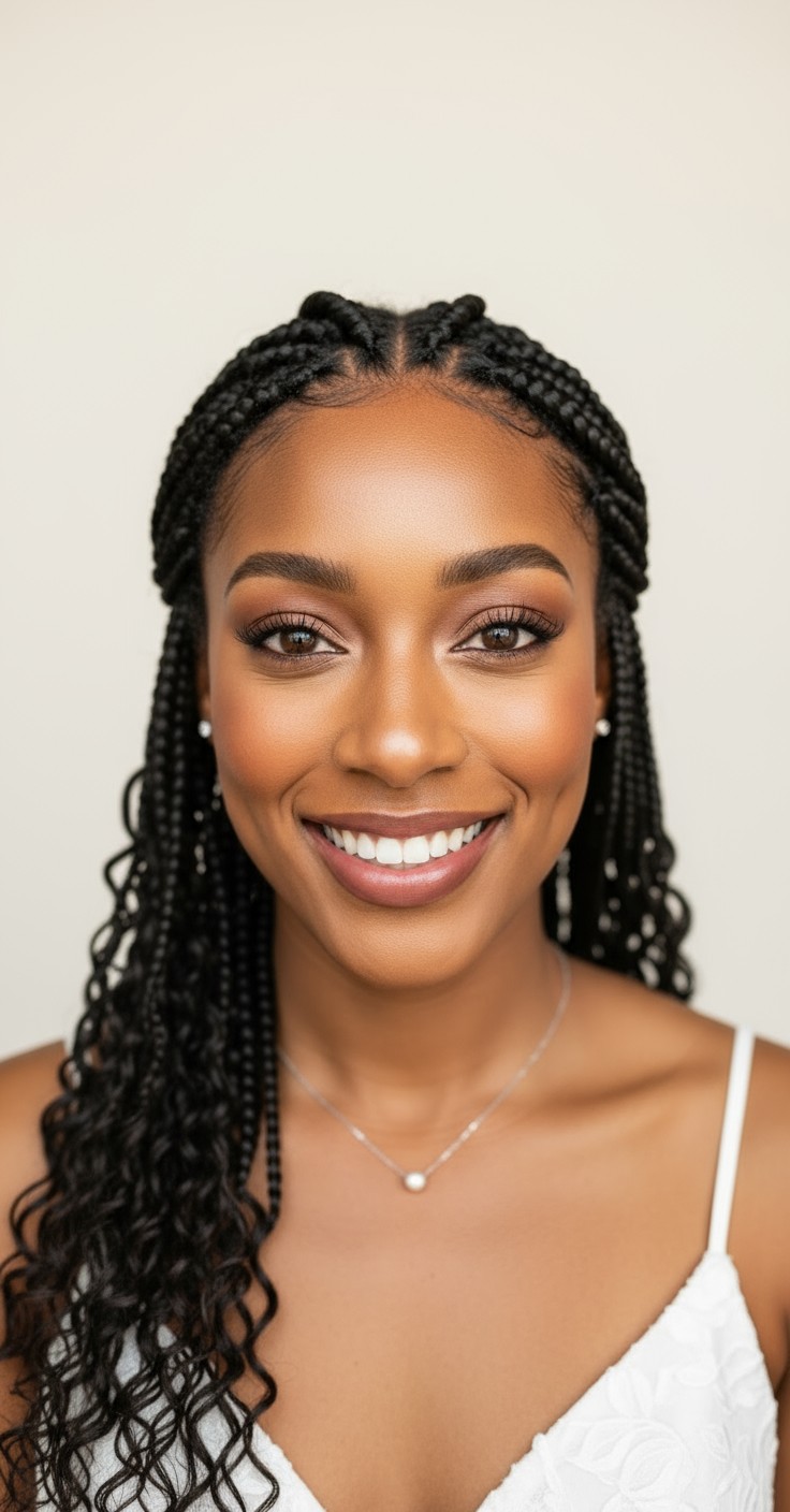 After Peek A Boo Braids